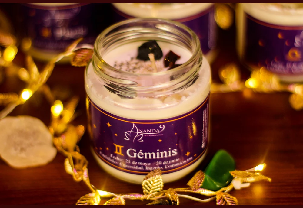 Vela Aromática Géminis